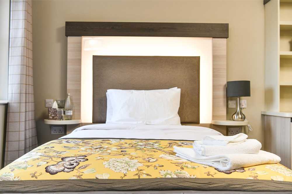 Cadley Care Home bedroom