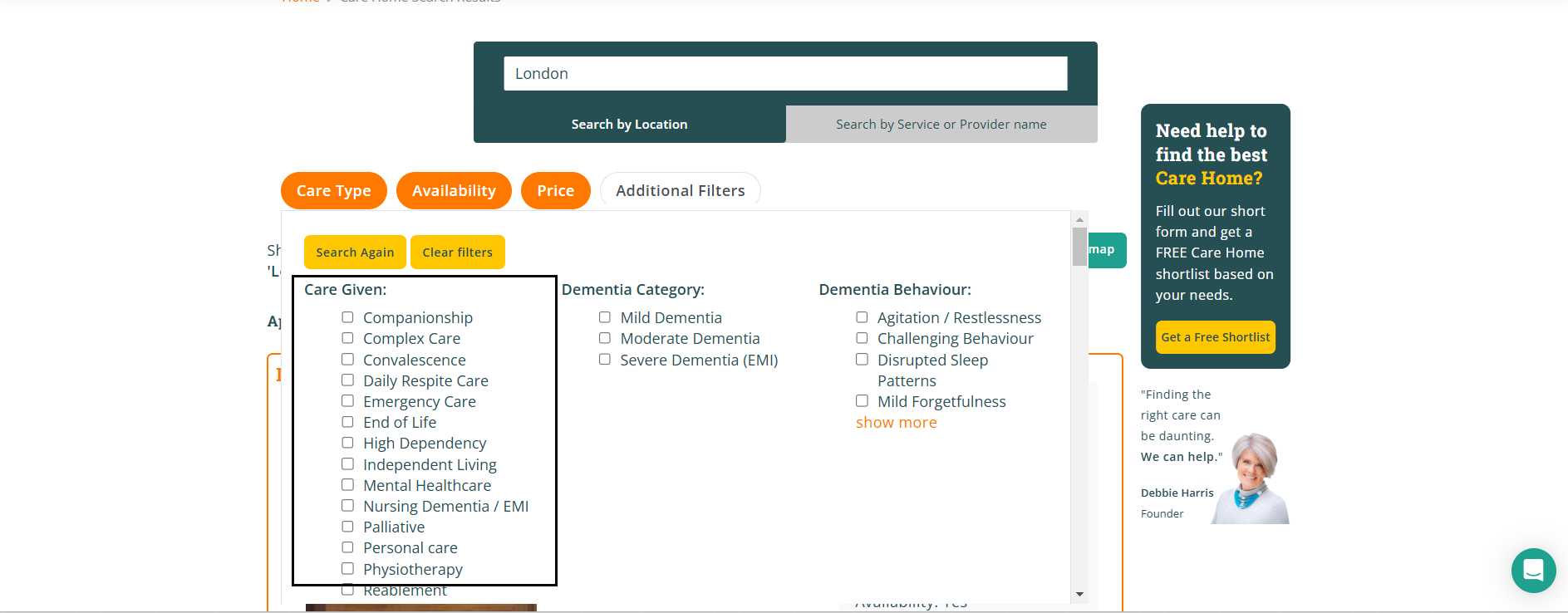 Autumna search directory