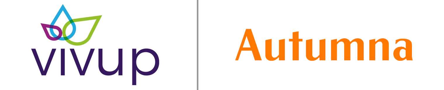 Vivup and Autumna logos