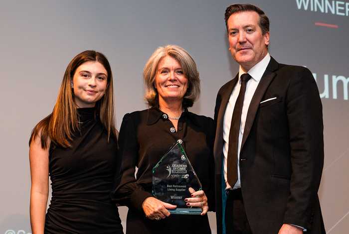 Autumna wins award for Best Retirement Living Supplier