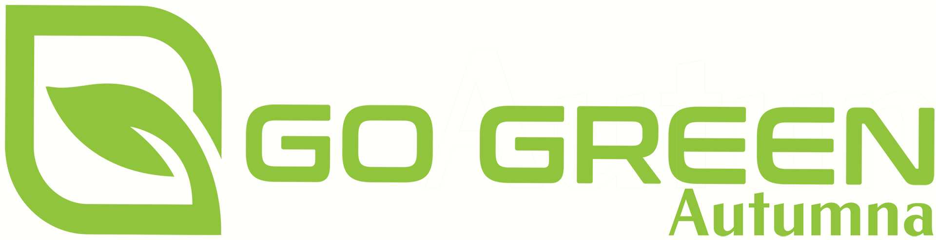 Go Green Autumna logo