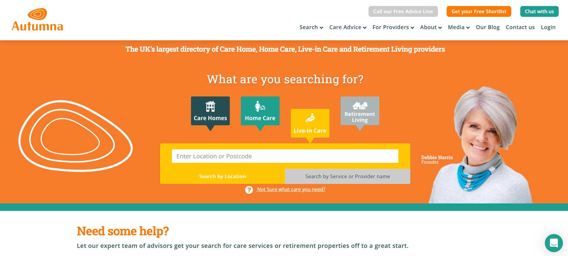 What is live in home care