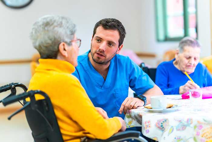 Importance of person centred values in care