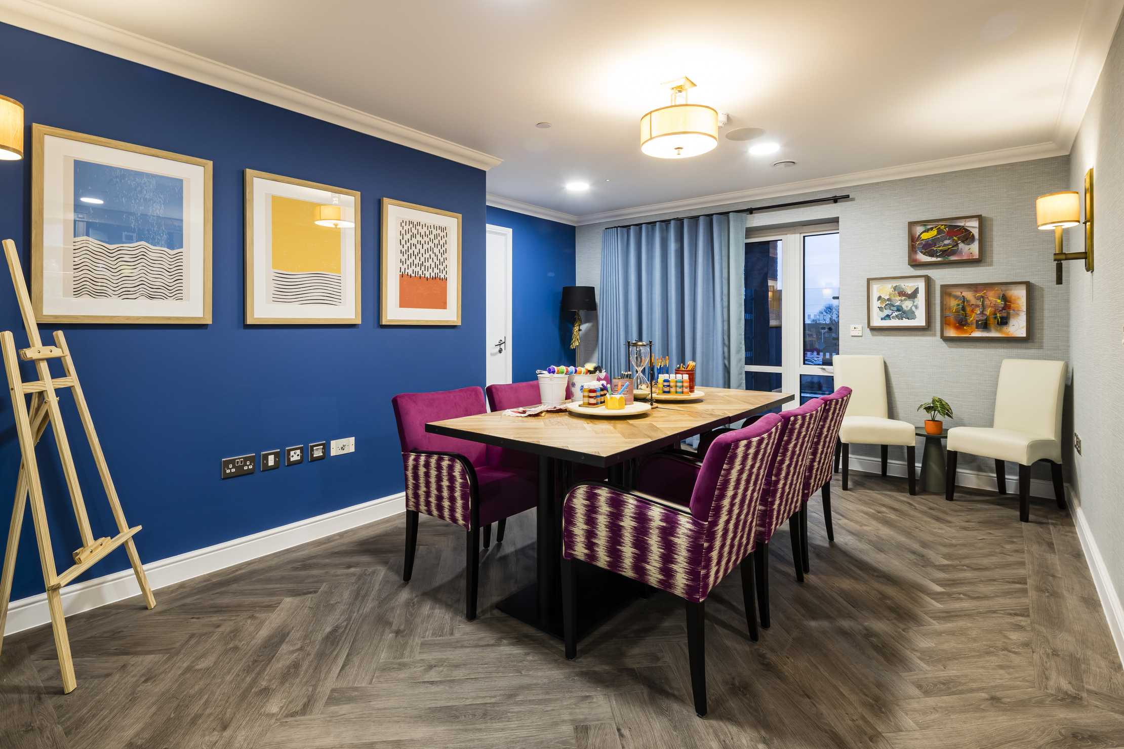 The Bridge Care Home dining room