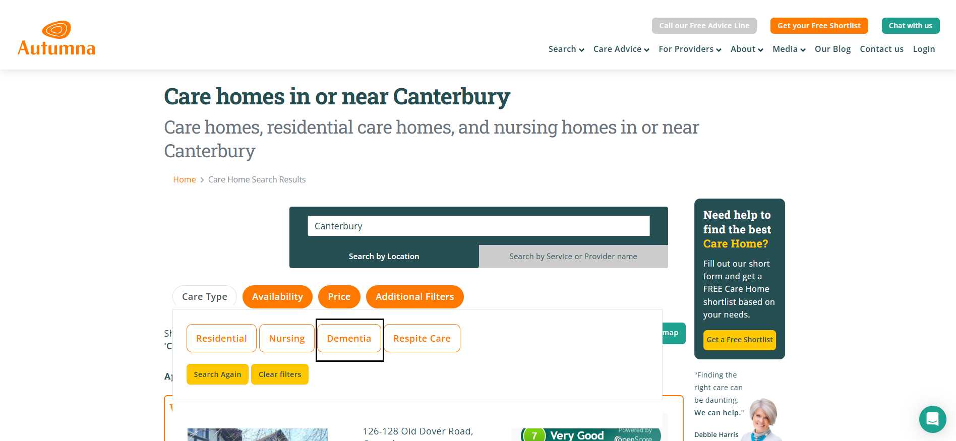 Autumna search directory