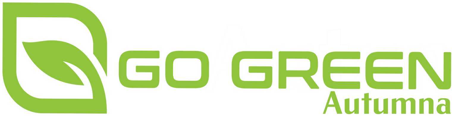 Autumna's Go Green accreditation logo