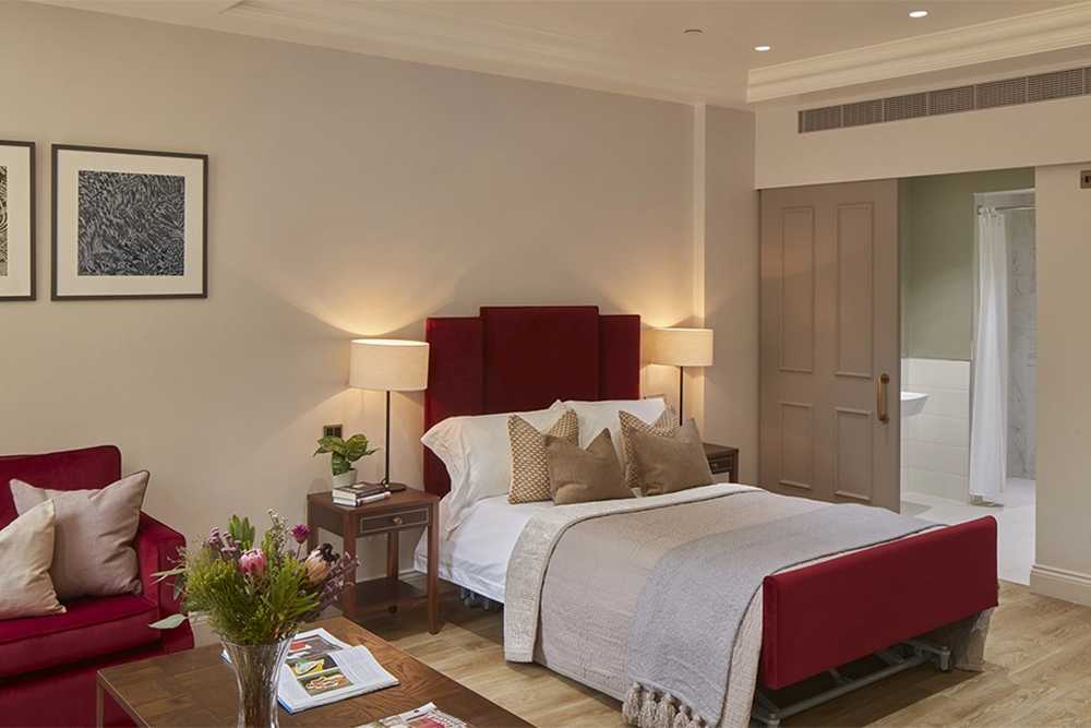 Loveday nursing home bedroom