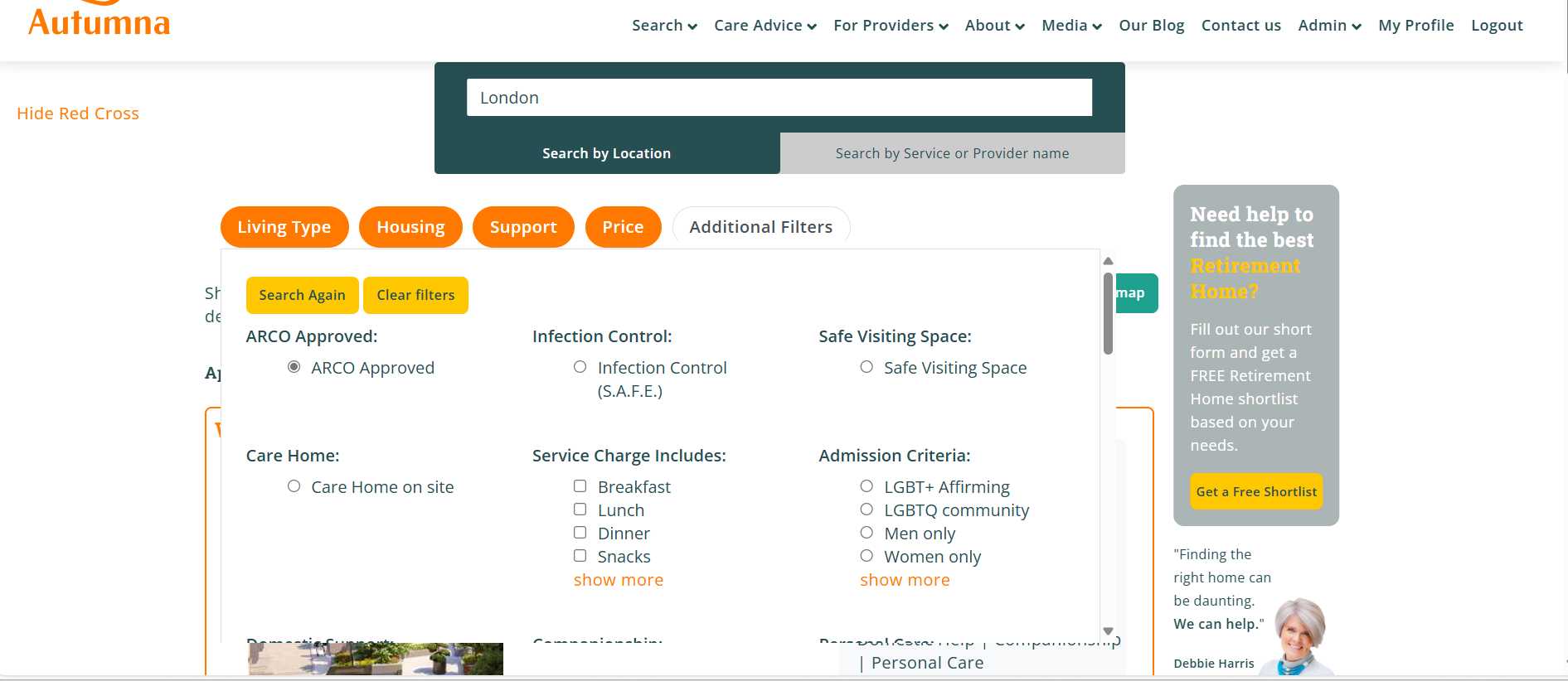 ARCO retirement living providers