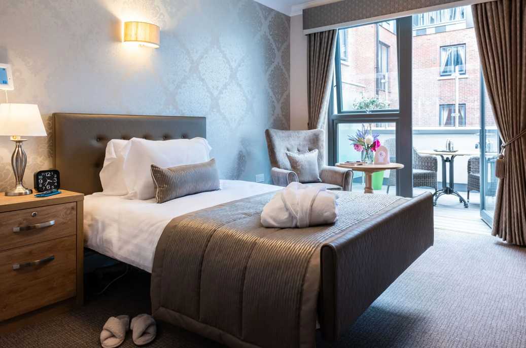 Eden Grange Care Home bedroom