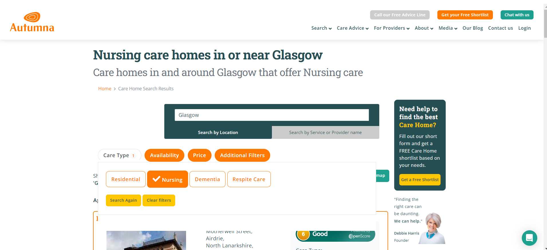 Autumna search directory