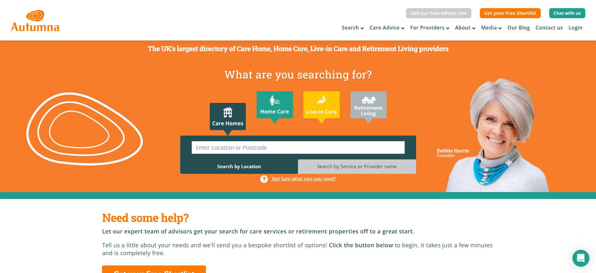 Autumna search directory