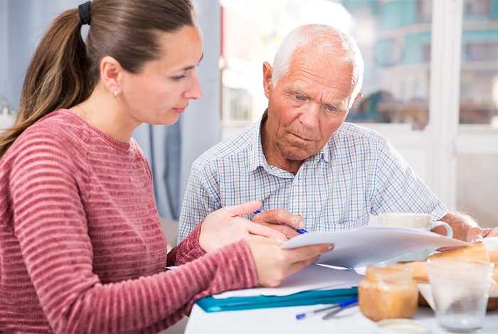 Financial planning for moving into a care home