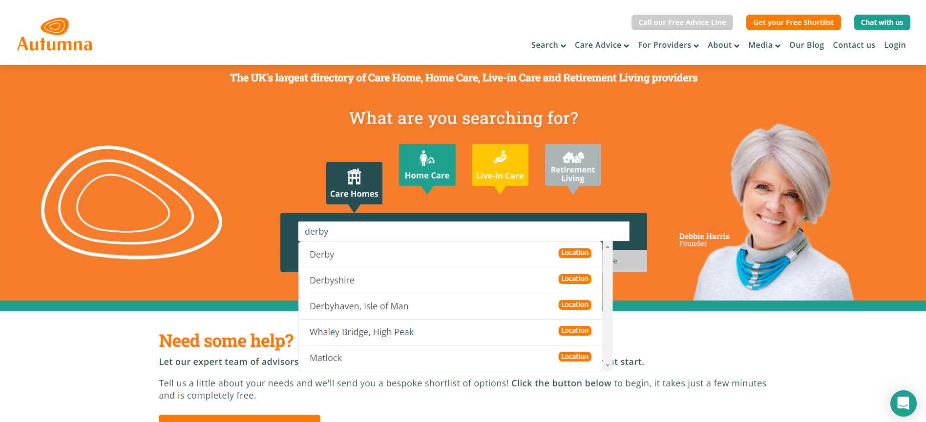 Autumna search directory