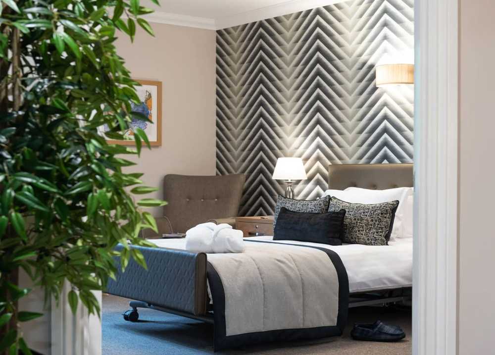 Bedroom at Eden Grange Care Home in Battersea