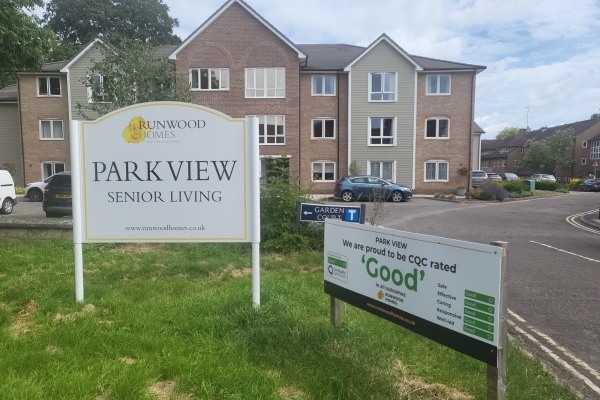 Park View | Care Home | Witham, CM8 1AX
