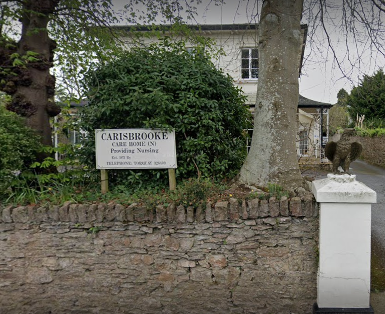 Carisbrooke Nursing Home Care Home Torquay, TQ1 4ET