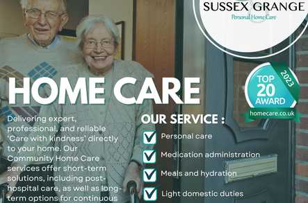 Sussex Grange Home Care Home Care Chichester  - 1