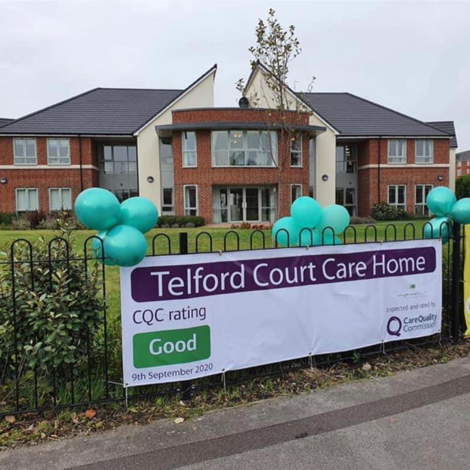 Telford Court Nursing Home Care Home Crewe, CW1 3AW