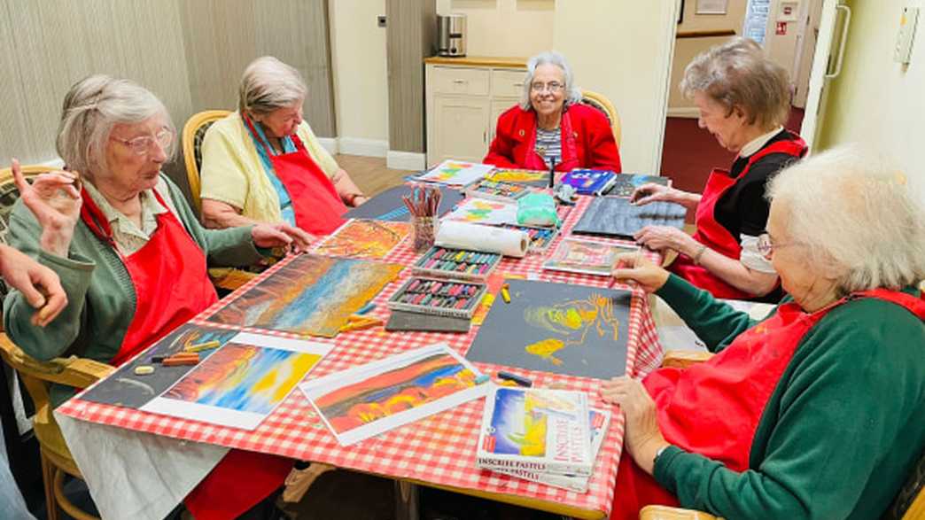 Wimbledon Beaumont Care Home London activities-carousel - 1