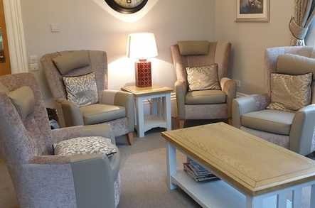 Benslow Nursing Home safe visiting space